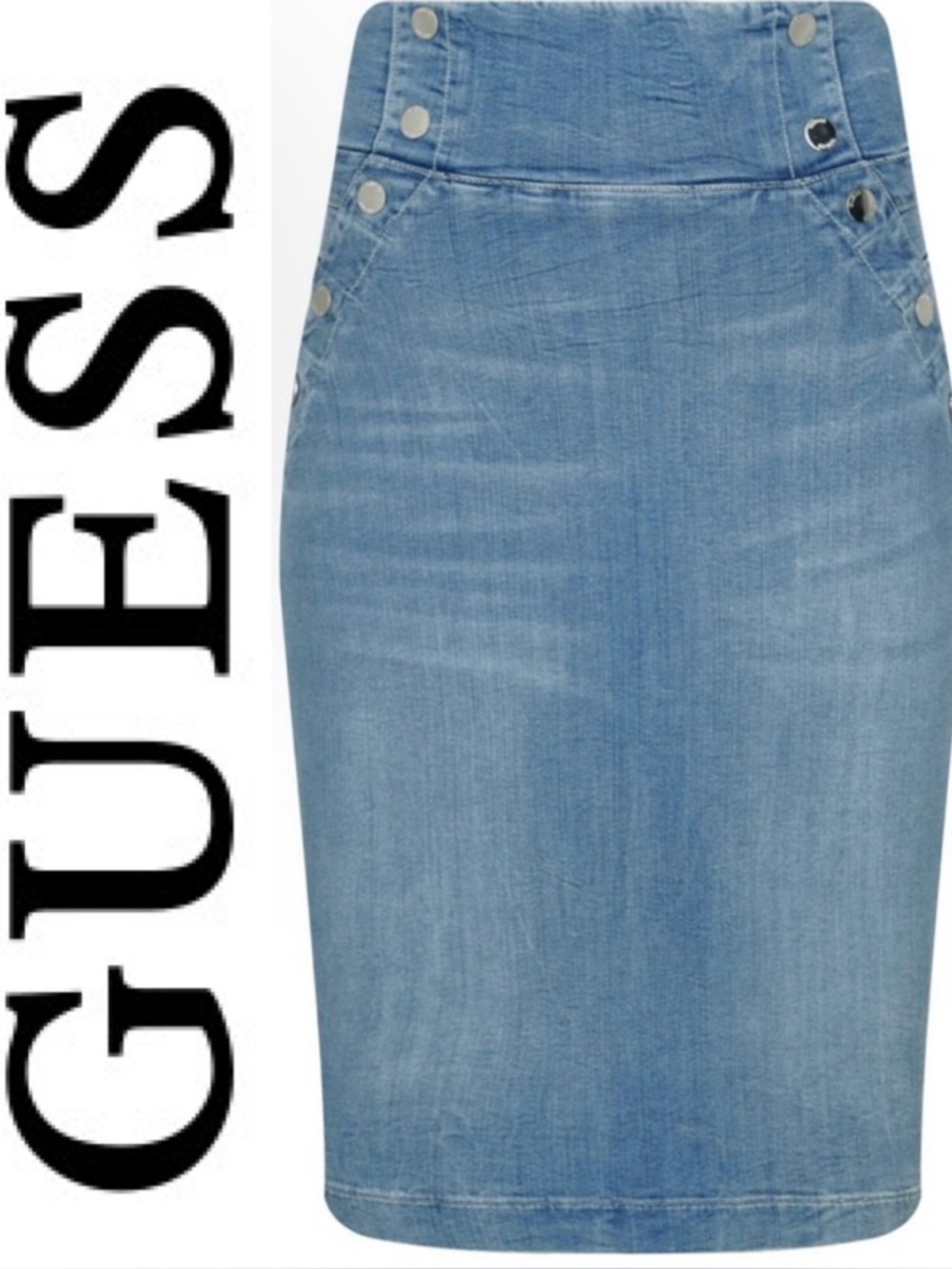 GUESS Gwen Denim Skirt